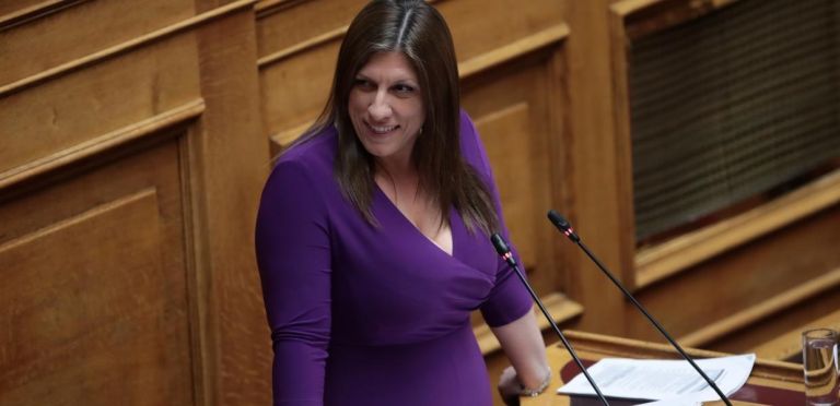 Konstantopoulou in Parliament: “Let’s Oust the Government – Restore Democratic Order Now”