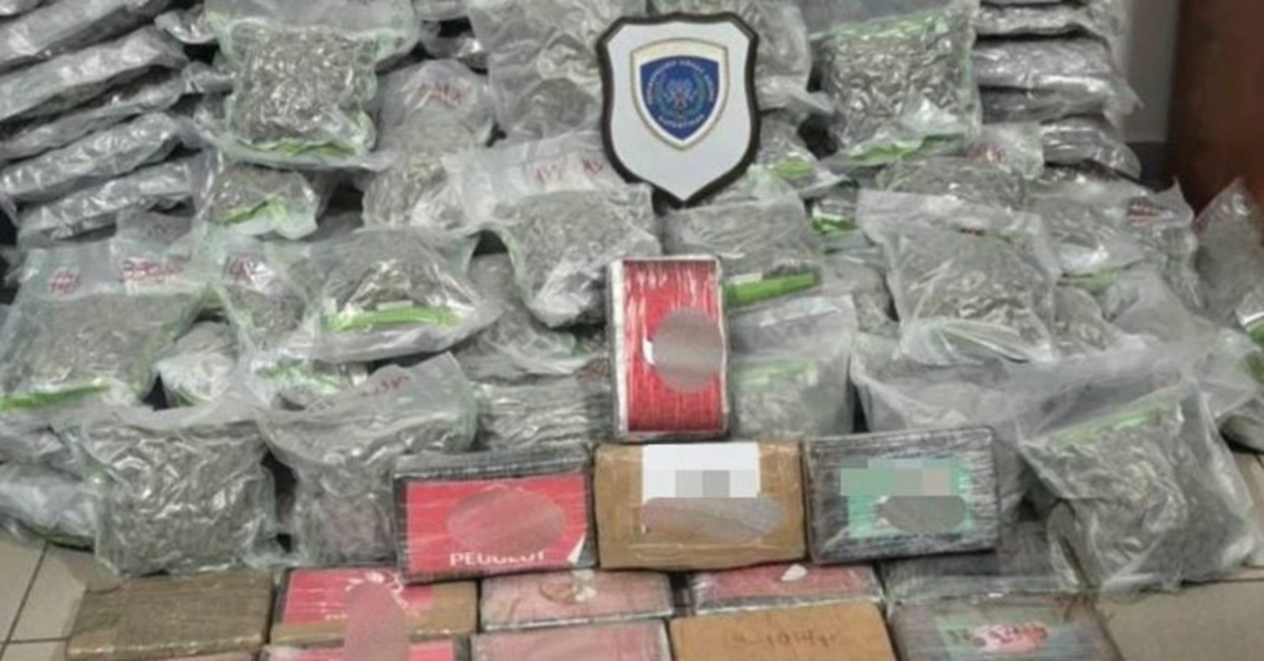 Κοκαΐνη και κάνναβη αξίας 1,7 εκατ. ευρώ κατασχέθηκαν σε φορτηγό στο λιμάνι της Πάτρας