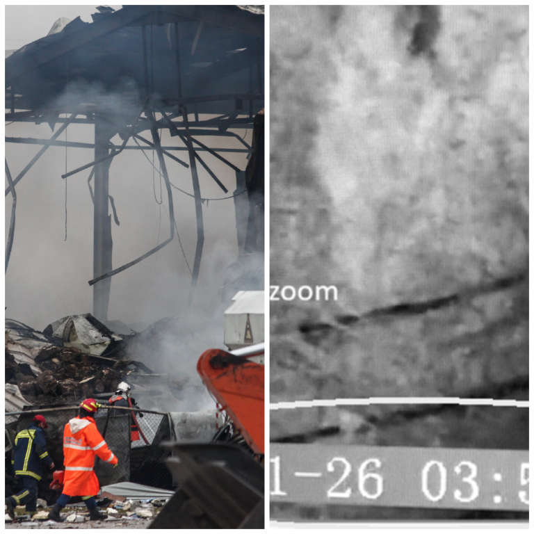 Σοκάρει το ηχητικό από τη «Βιολάντα»: Η έκρηξη που ακούστηκε 8 χλμ μακριά