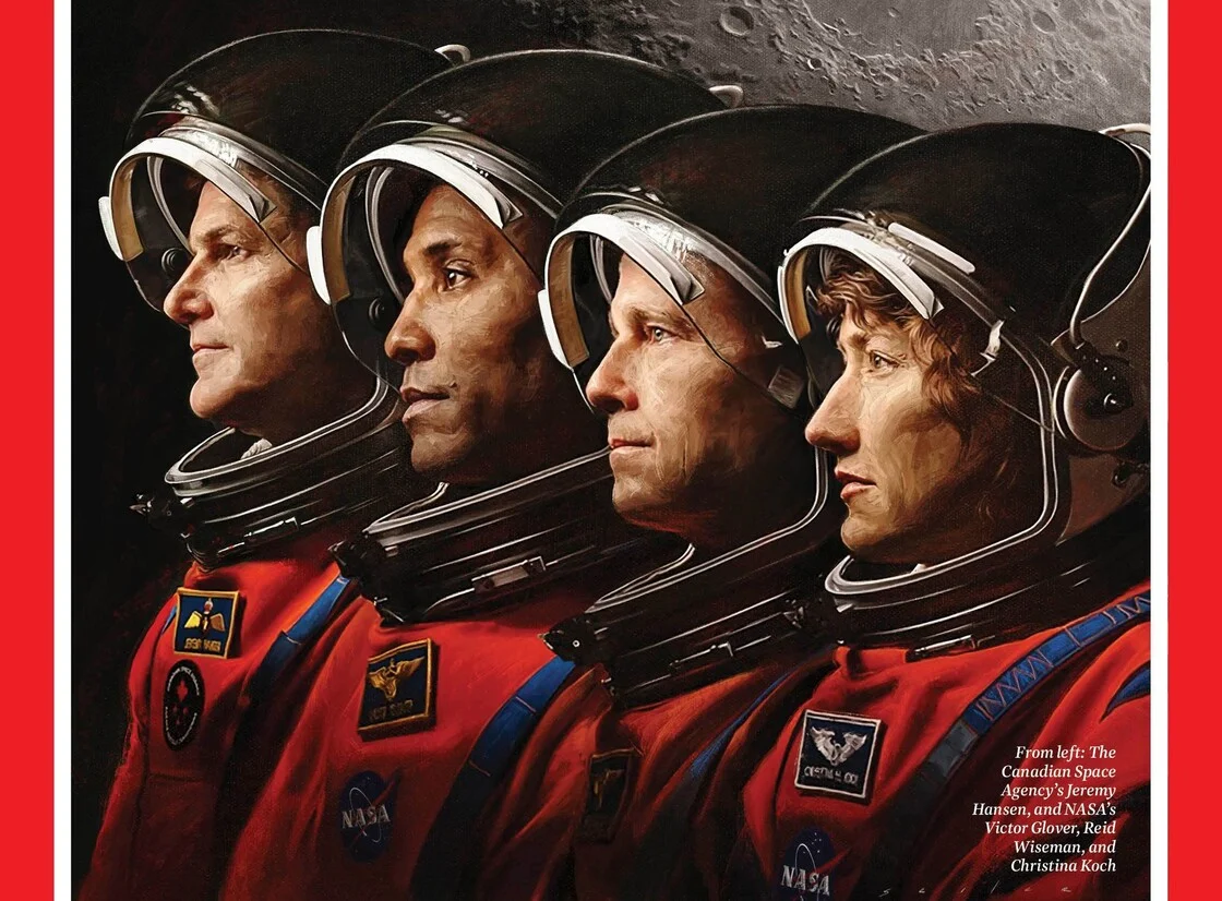 Ο άνθρωπος επιστρέφει στη Σελήνη μετά από μισό αιώνα – Το εξώφυλλο του Time για το Artemis II