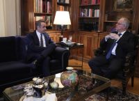 Μητσοτάκης προς Τασούλα: Σε αμφισβήτηση η μεταπολεμική ειρήνη και ευημερία [vid,pics]