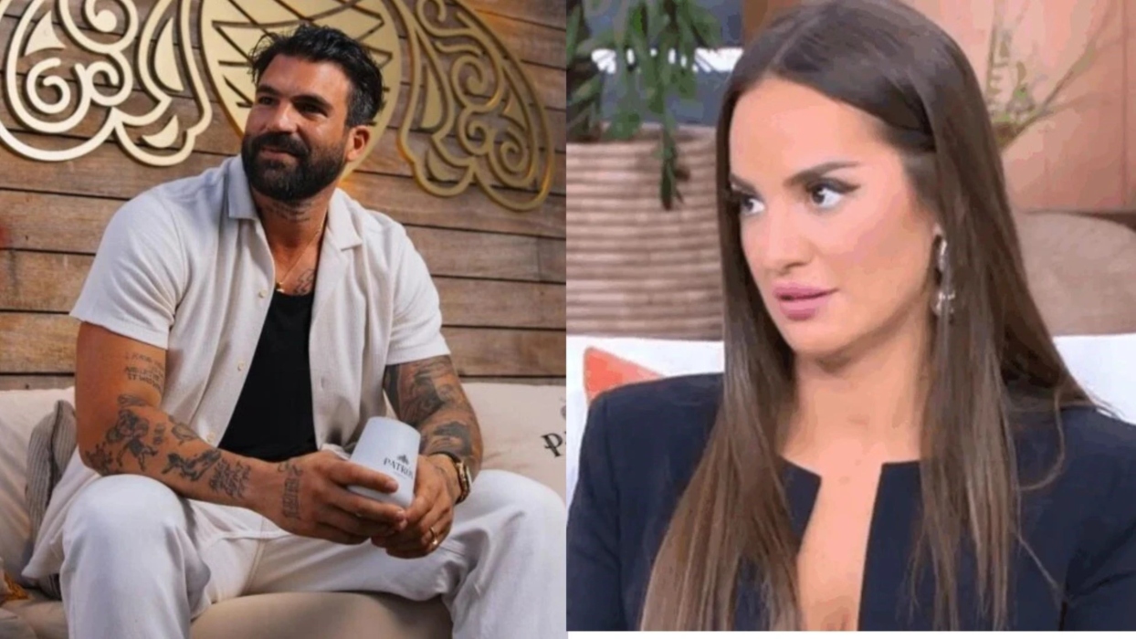 Ρία Ελληνίδου και Δημήτρης Αλεξάνδρου: Με το μαγιό στη βροχή σε παραλία του Πουκέτ!