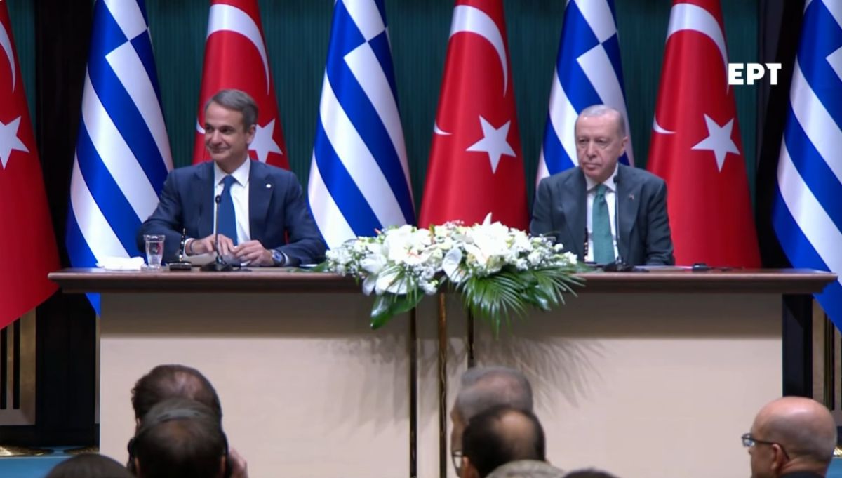 Άγκυρα: Δείτε [LIVE] Οι κοινές δηλώσεις Κυριάκου Μητσοτάκη & Ταγίπ Ερντογάν