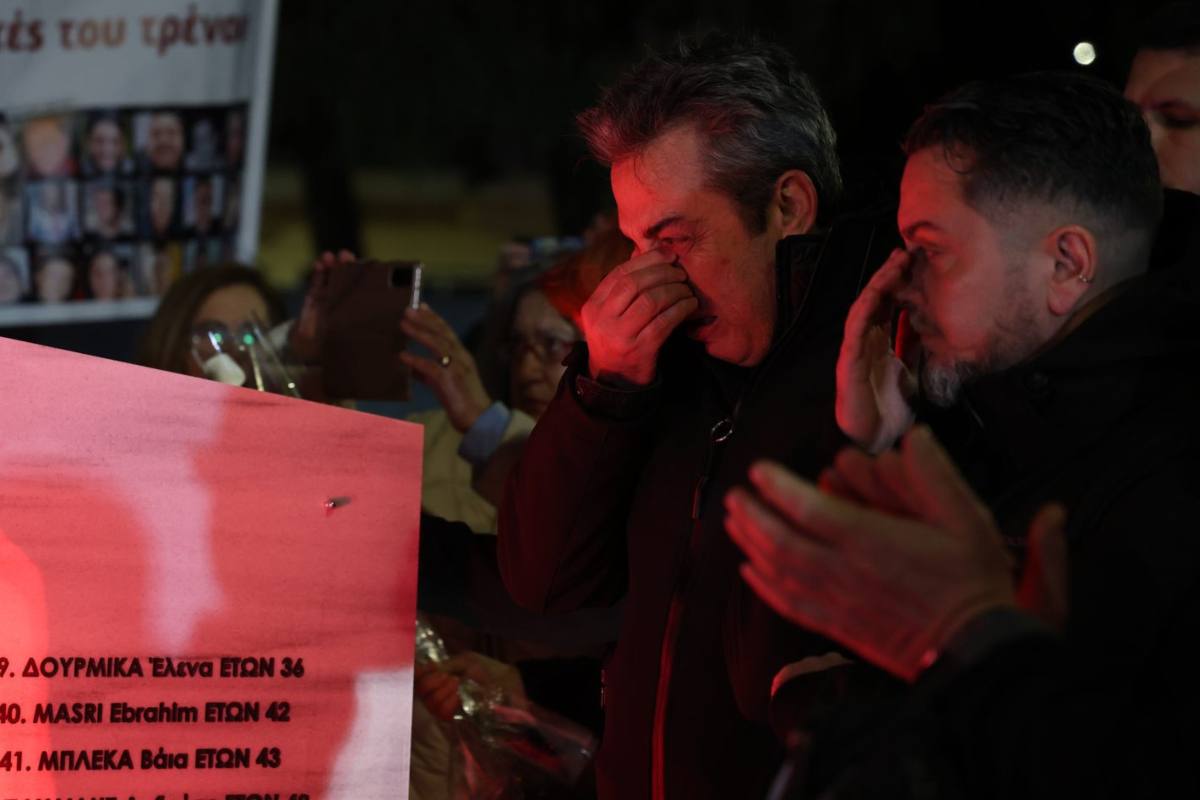 Τέμπη: Μνημείο μνήμης στην Καισαριανή με τα 57 ονόματα – «Δεν ξεχνάμε, δεν συγχωρούμε»