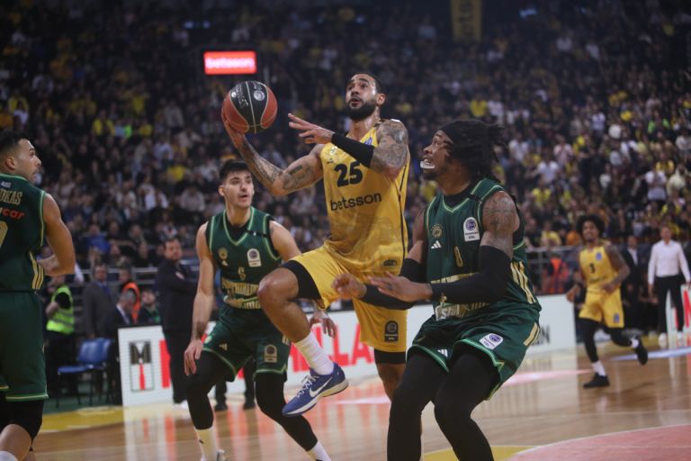 Άρης Betsson – Παναθηναϊκός AKTOR 102-95: Κιτρινόμαυρη έκρηξη σε ματς-έπος 45 λεπτών
