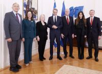 Ο Μητσοτάκης υποδέχθηκε το Κογκρέσο – «Οι σχέσεις στο υψηλότερο επίπεδο όλων των εποχών»»