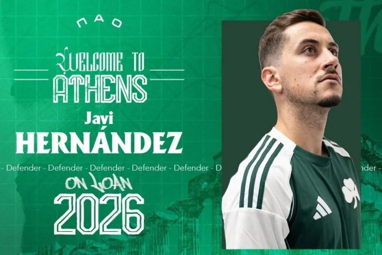 Παναθηναϊκός: Ενίσχυση στο αριστερό άκρο με Χάβι Ερνάντεθ – Δανεικός με οψιόν αγοράς από τη Λεγανές