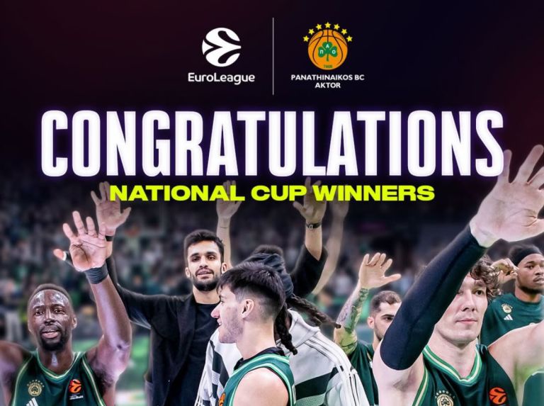 Ολυμπιακός – Παναθηναϊκός 68-79: Κύπελλο με πράσινη υπογραφή και κυριαρχία στην Κρήτη