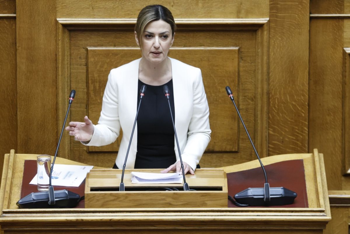 Αγαπηδάκη: Μέρος της αντιπολίτευσης θεωρεί τη βία καλή όταν την υφίσταται ο αντίπαλος