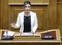 Αγαπηδάκη: Μέρος της αντιπολίτευσης θεωρεί τη βία καλή όταν την υφίσταται ο αντίπαλος