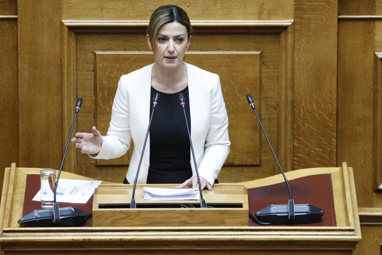 Αγαπηδάκη: Μέρος της αντιπολίτευσης θεωρεί τη βία καλή όταν την υφίσταται ο αντίπαλος