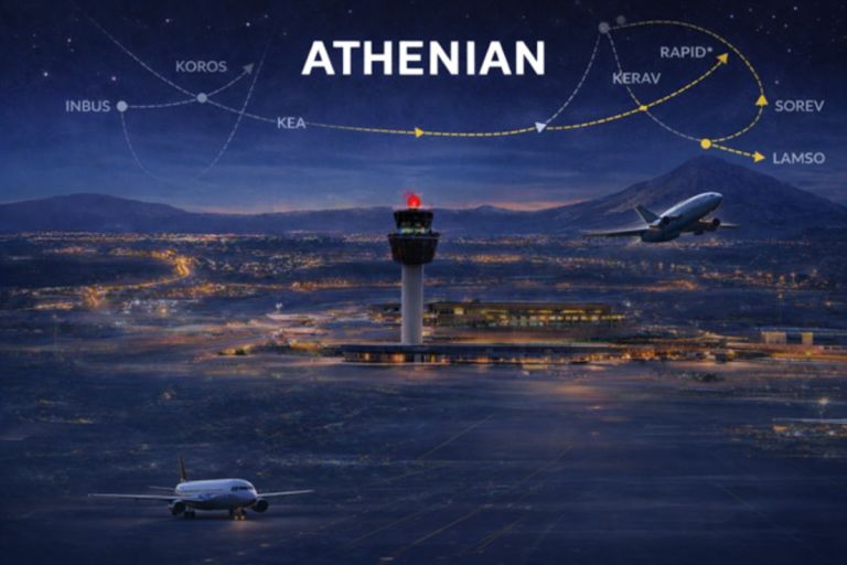 Ανασχεδιάζεται ο εναέριος χώρος της Τερματικής Περιοχής Αθηνών στο αεροδρόμιο