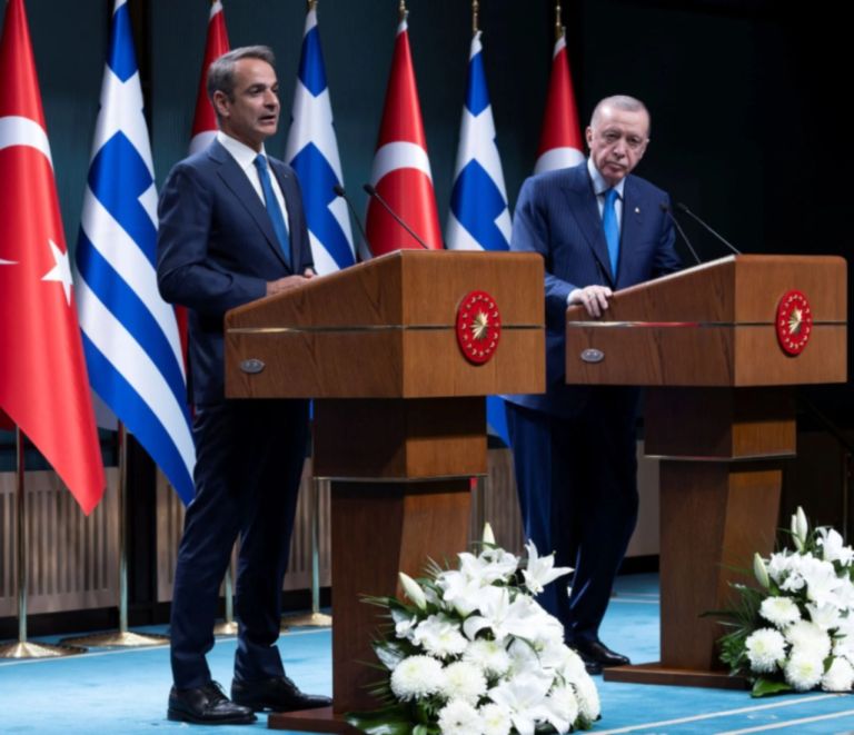 Μητσοτάκης – Ερντογάν: «Να αρθεί κάθε απειλή» vs «Λύση με βάση το Διεθνές Δίκαιο»