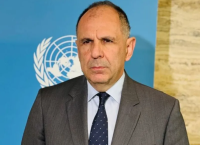 Γεραπετρίτης από Γενεύη: «Σημαντικό να ενώσουμε τις δυνάμεις μας για ειρήνη στην Ουκρανία»