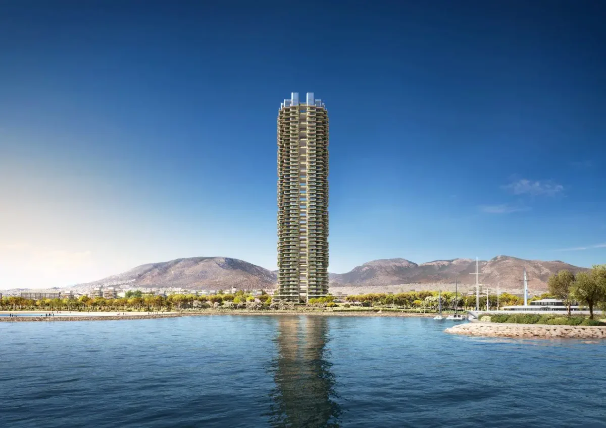 Riviera Tower: Στον 42ο όροφο το «πράσινο» τοπόσημο των 200 μέτρων στο Ελληνικό