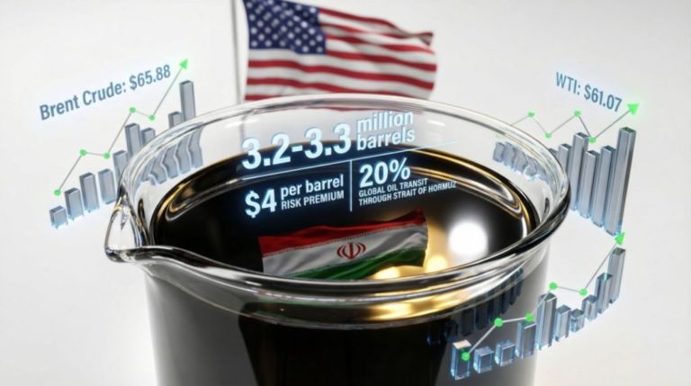 Πετρέλαιο: «Ξεφουσκώνει» το γεωπολιτικό ασφάλιστρο μετά το πράσινο φως στον διάλογο ΗΠΑ–Ιράν