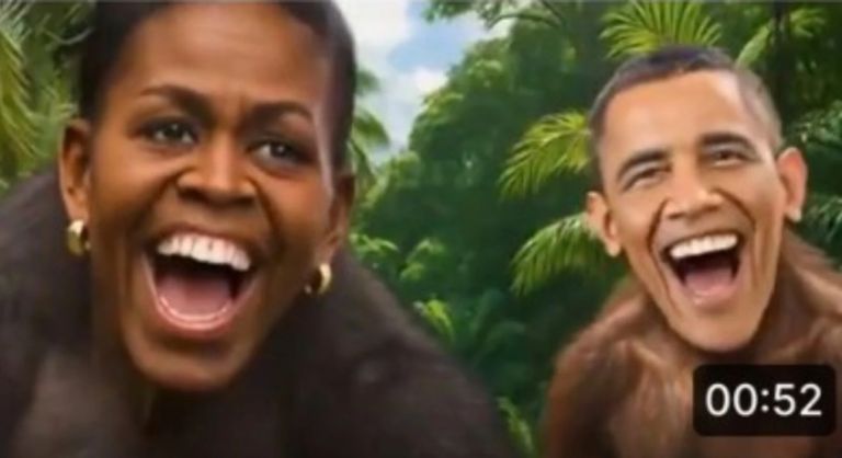 Ο Τραμπ κατέβασε το βίντεο με τους Ομπάμα ως πιθήκους-Το πόσταραν από τον Λευκό Οίκο κατά λάθος, υποστηρίζουν