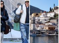 Η Ύδρα έγινε… Χόλιγουντ: 250μελές συνεργείο, τεχνητή βροχή στο λιμάνι και ο Μπραντ Πιτ στα σοκάκια