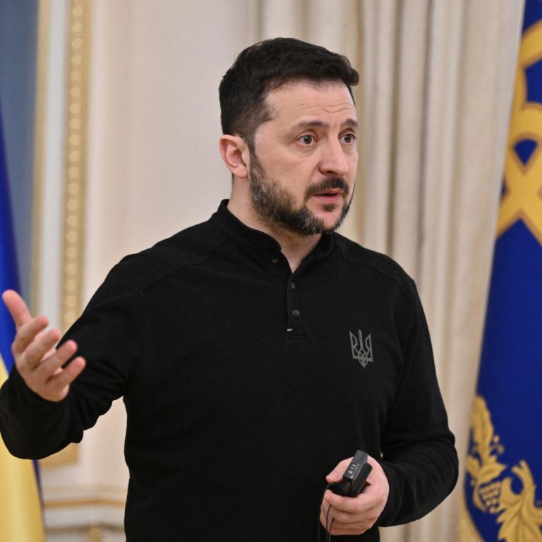 Ο Ζελένσκι δείχνει για πρώτη φορά το καταφύγιό του στο προεδρικό μέγαρο [vid]