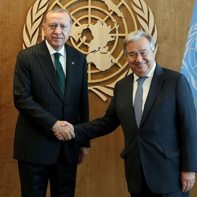 Διεθνές Βραβείο Ειρήνης Ατατούρκ στον Γκουτέρες