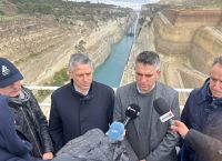 Δήμας: Στόχος να ανοίξει ξανά μέσα στον Ιούλιο η Διώρυγα της Κορίνθου