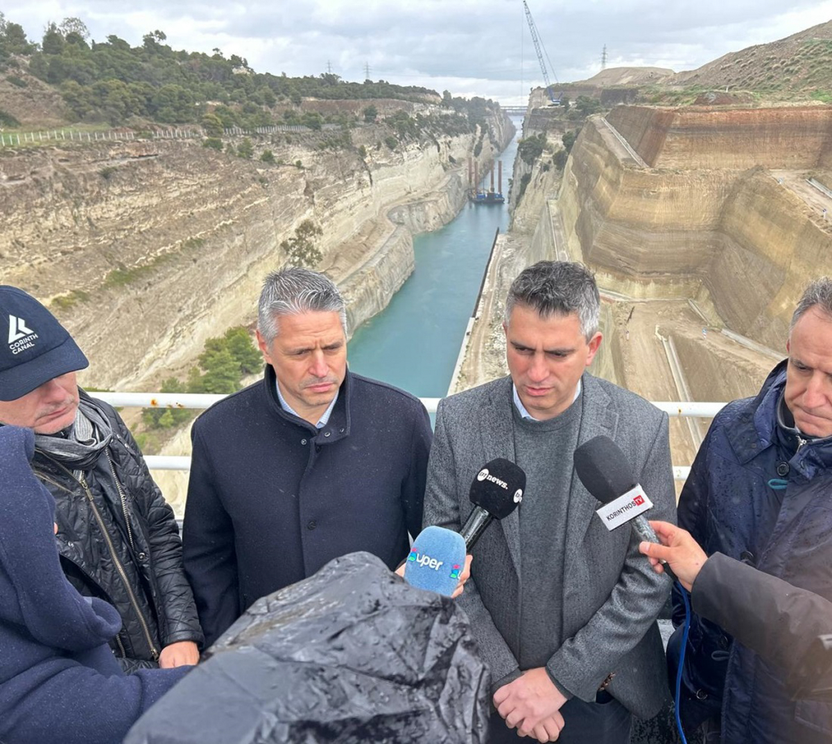 Δήμας: Στόχος να ανοίξει ξανά μέσα στον Ιούλιο η Διώρυγα της Κορίνθου