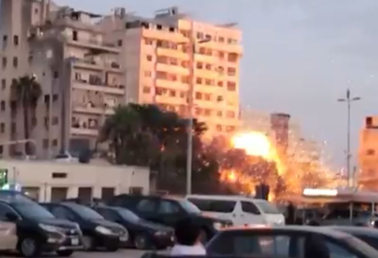 Βηρυτός: Κατεδαφίστηκε 22όροφο κτήριο από ισραηλινό βομβαρδισμό – Δείτε το βίντεο της στιγμής