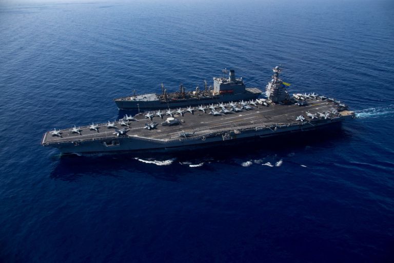 USS Gerald R. Ford: Σε τροχιά ιστορικού ρεκόρ με αποστολή-μαραθώνιο στη θάλασσα