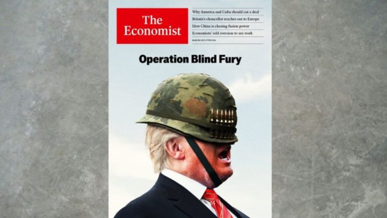 Τραμπ σε «Τυφλή Οργή»: Το Economist Δέχεται Πυρά για τον Πόλεμο με το Ιράν