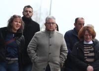 Στη Λάρισα ο Δημήτρης Κουτσούμπας: «Είμαστε στο πλευρό των συγγενών»