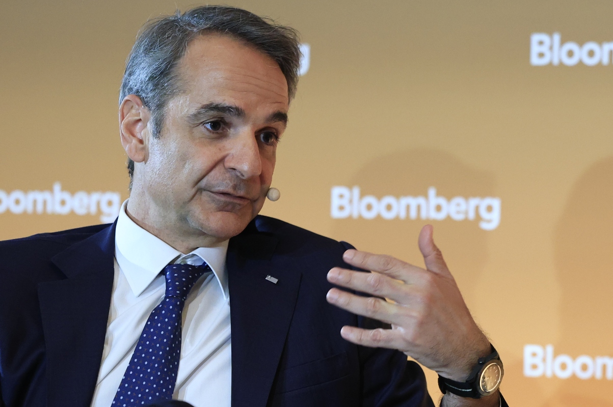 Μητσοτάκης στο συνέδριο Bloomberg: Η Ελλάδα δεν θα συμμετάσχει σε καμία πολεμική επιχείρηση