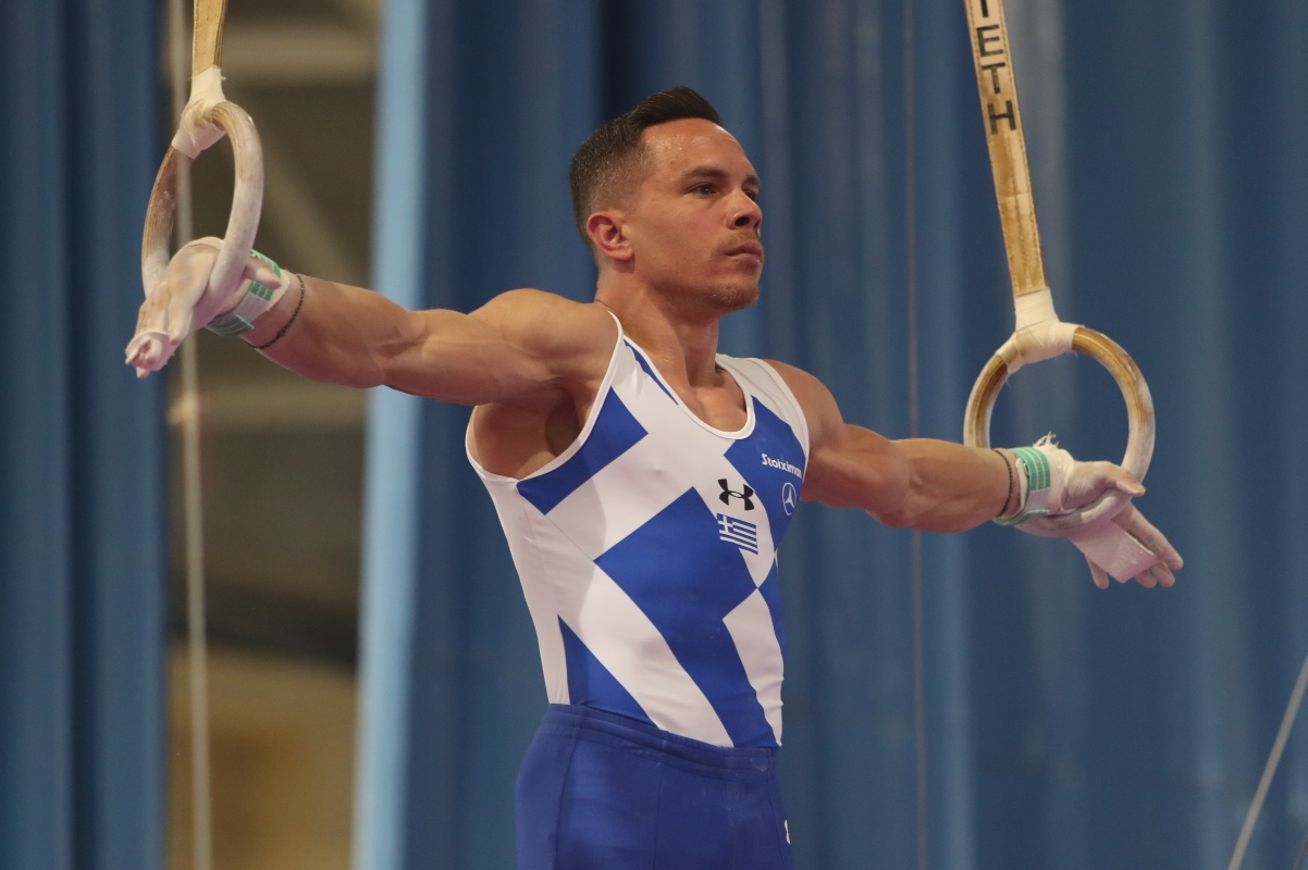 Ο Λευτέρης Πετρούνιας ασημένιος στον τελικό των κρίκων στο Παγκόσμιο Κύπελλο στο Μπακού