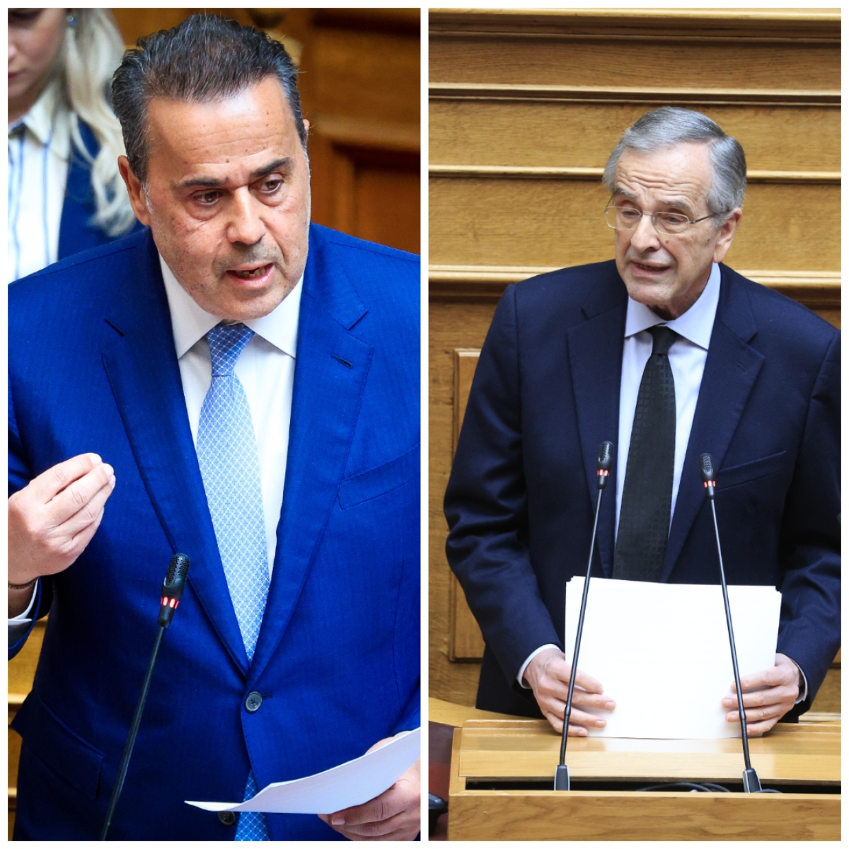 Σαμαράς εναντίον κυβέρνησης – Παπασταύρου τον «αδειάζει» στη Βουλή για Chevron και κυριαρχικά δικαιώματα