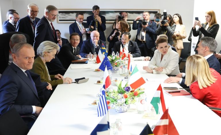 Mitsotakis in Brussels: EU Must Protect Borders and Economy, No Repeat of 2015