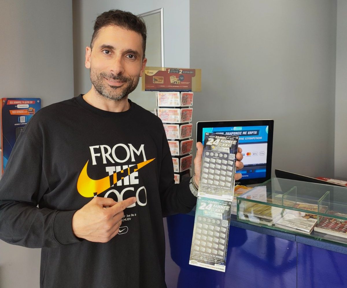 ΣΚΡΑΤΣ: Μεγάλος νικητής σε κατάστημα Allwyn της Πάτρας