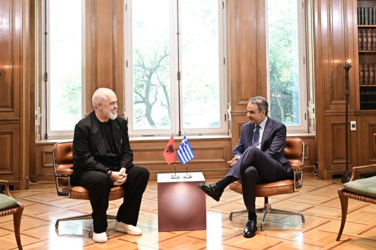 Συνάντηση Μητσοτάκη Ράμα: Έχουμε ευκαιρία να λύσουμε εκκρεμή ζητήματα,να ολοκληρώσουμε ότι έχουμε συμφωνήσει