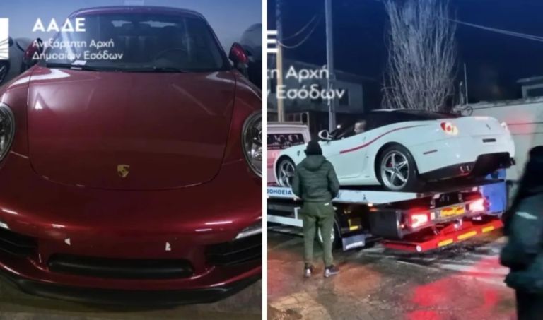 Επιχείρηση “σαφάρι” στα supercars: Δεσμεύτηκαν 229 πολυτελή αυτοκίνητα αξίας άνω 10 εκατ.με ξένες πινακίδες