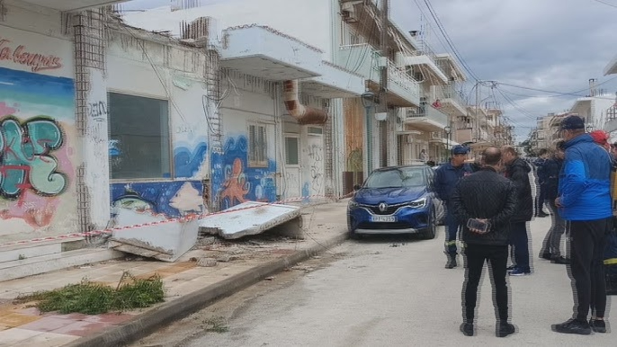 Τραγωδία στην Κόρινθο: Συνελήφθη ο εργολάβος για το μπαλκόνι που καταπλάκωσε γυναίκα και την σκότωσε