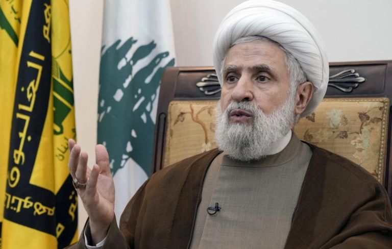 Ναΐμ Κασέμ: Ο ηγέτης της Χεζμπολάχ λέει στη Βηρυτό να μην κάνει «δωρεάν παραχωρήσεις» στο Ισραήλ