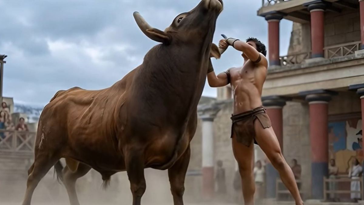 Η Κνωσός «αναγεννιέται» με AI: Ταξίδι στον Μινωικό πολιτισμό του 1700 π.Χ.