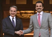 «Ευχαριστώ για τη στήριξη»: Επενδύσεις και εξελίξεις στη Μέση Ανατολή στη συνάντηση Μητσοτάκη Αλ Θάνι