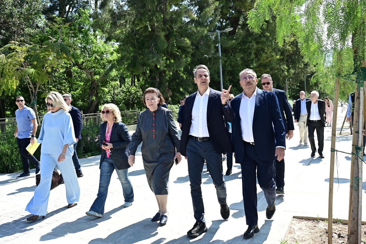 Μητσοτάκης στη Βασιλίσσης Όλγας:  «Ένα όραμα δεκαετιών γίνεται πραγματικότητα»