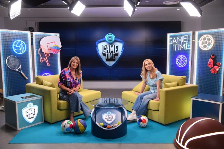 Η Ντορέττα Παπαδημητρίου σε ένα μοναδικό challenge στο Allwyn Game Time