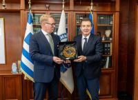 Συνάντηση Μ. Χρυσοχοΐδη με τον εκτελεστικό διευθυντή της Frontex: Στο επίκεντρο η ενίσχυσή της