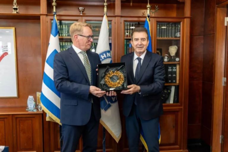 Συνάντηση Μ. Χρυσοχοΐδη με τον εκτελεστικό διευθυντή της Frontex: Στο επίκεντρο η ενίσχυσή της