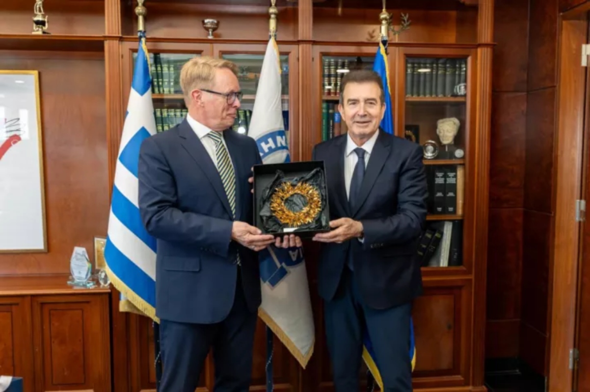 Συνάντηση Μ. Χρυσοχοΐδη με τον εκτελεστικό διευθυντή της Frontex: Στο επίκεντρο η ενίσχυσή της