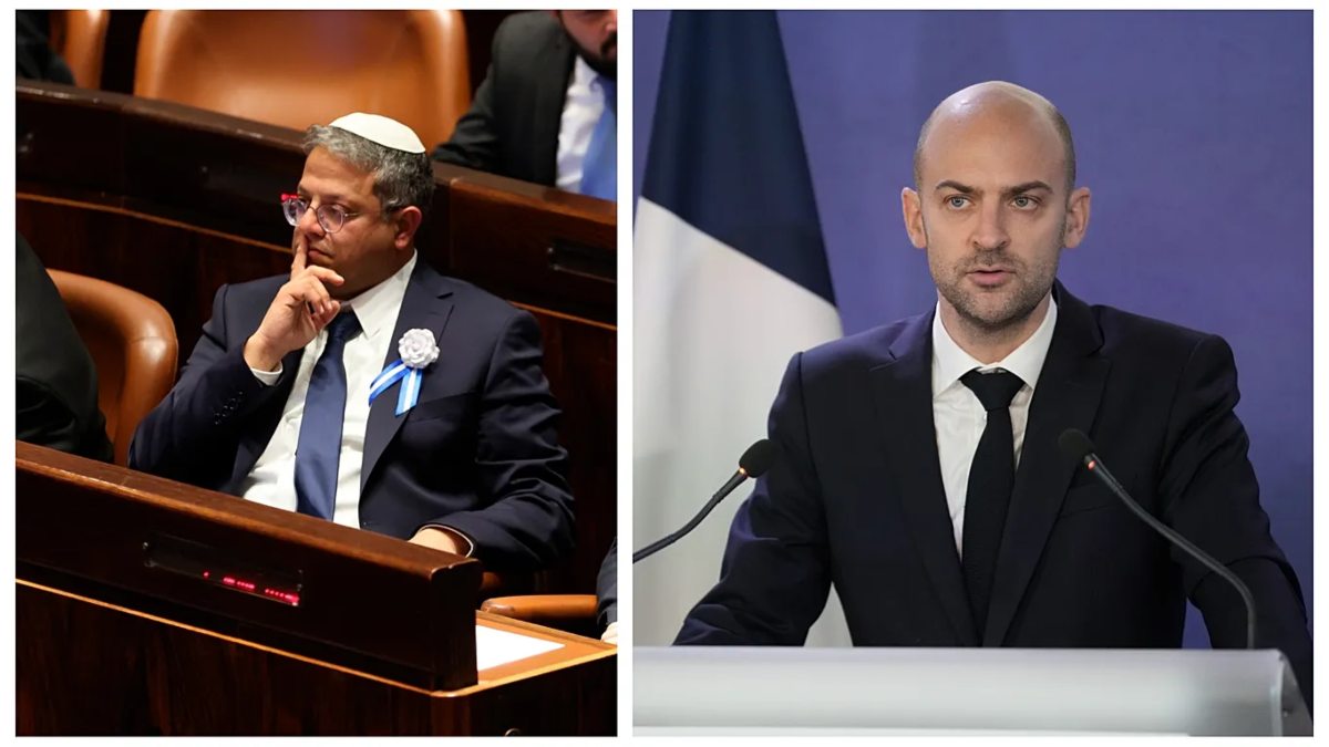 «Στολίσκος για τη Γάζα»: Persona non grata στη Γαλλία ο υπουργός Εθνικής Ασφάλειας του Ισραήλ