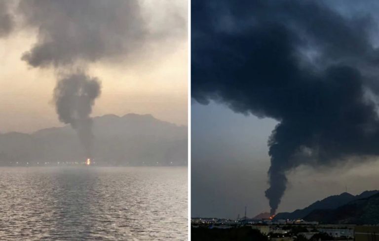 Συναγερμός στη Μέση Ανατολή: Διπλή επίθεση με drone από το Ιράν – Φωτιά σε πετρελαϊκή εγκατάσταση