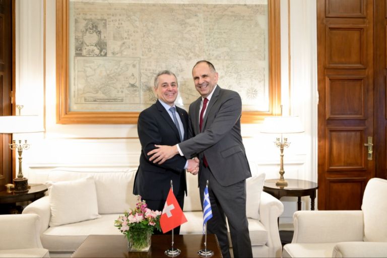 Γεραπετρίτης: Η Ελλάδα επιδιώκει στενότερες σχέσεις με την Ελβετία