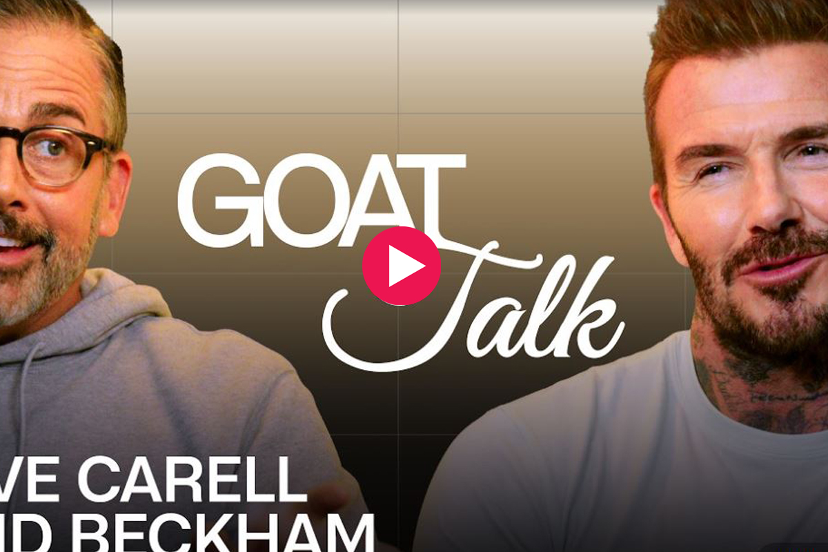 Steve Carell και David Beckham έκλεψαν την παράσταση στο νέο “GOAT Talks”